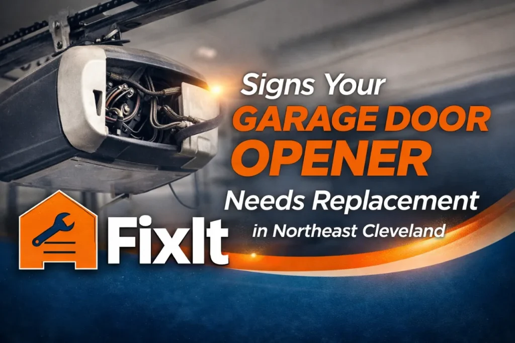 Signs Your Garage Door Opener Needs Replacing